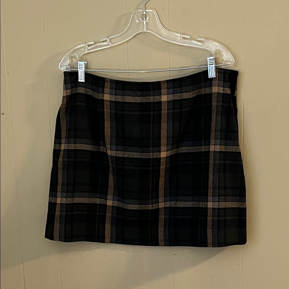 Vintage The Limited Y2K Plaid Mini Skirt